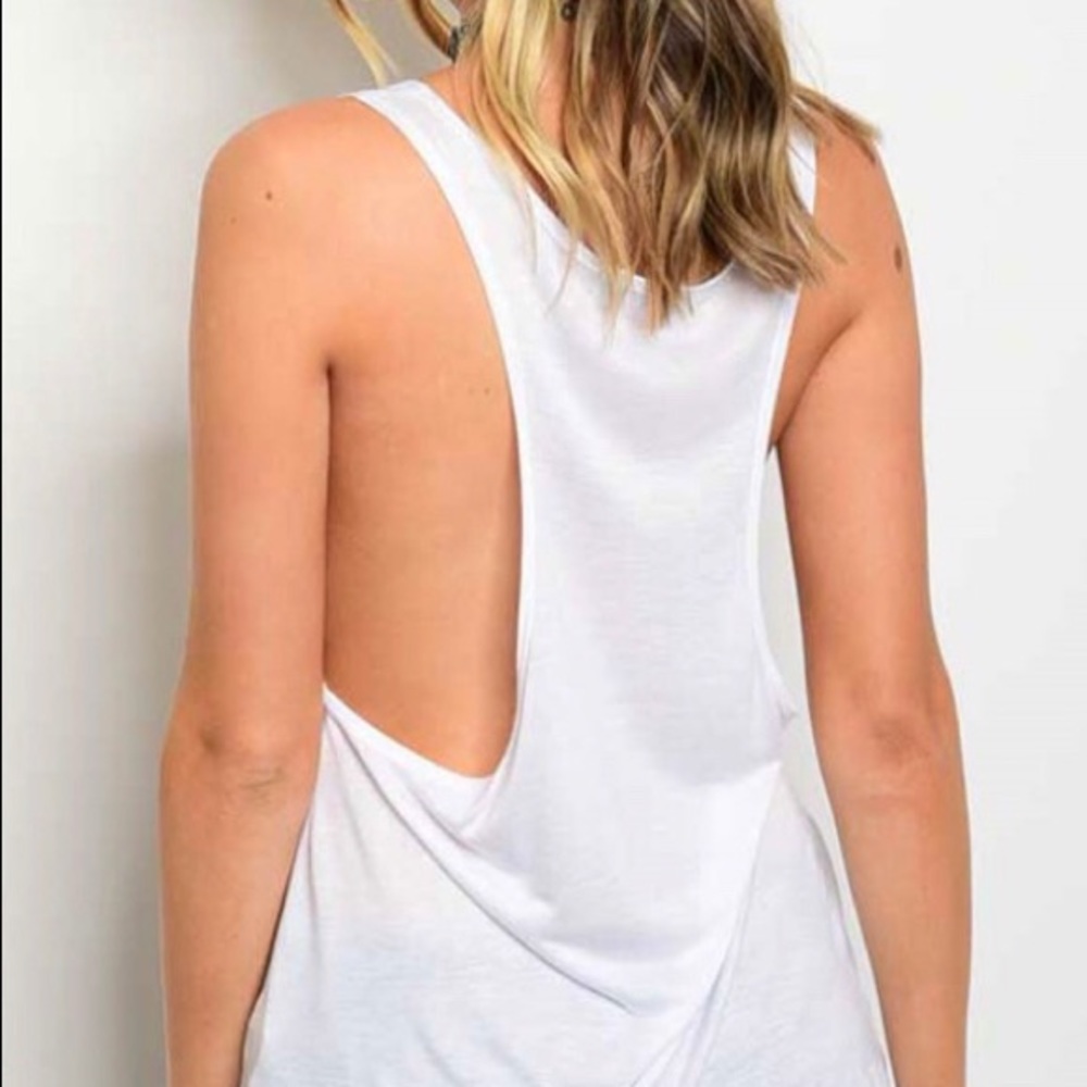 White basic tank tops bundle - Picture 5 of 7